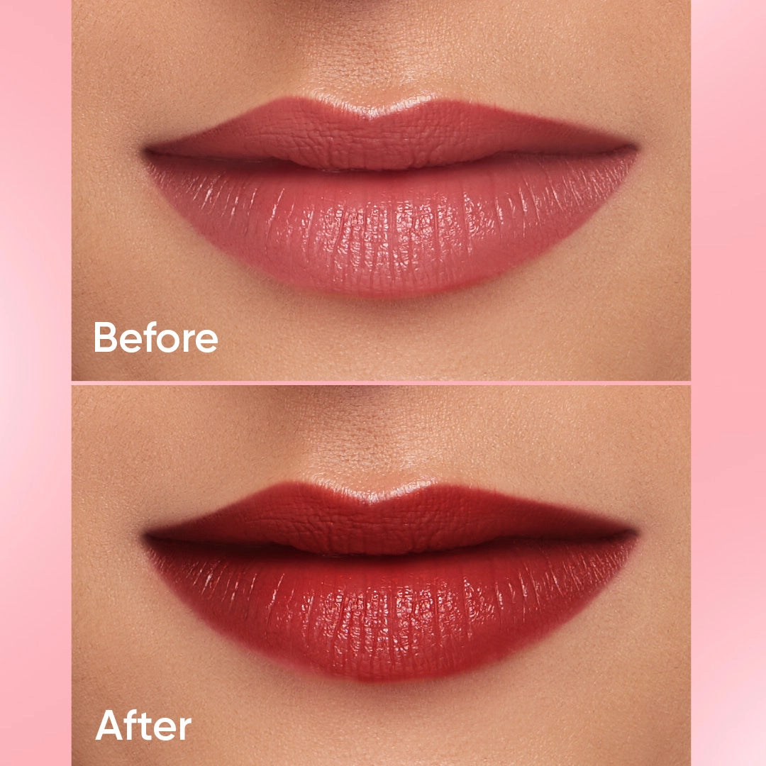 Deep Maroon Lipstick