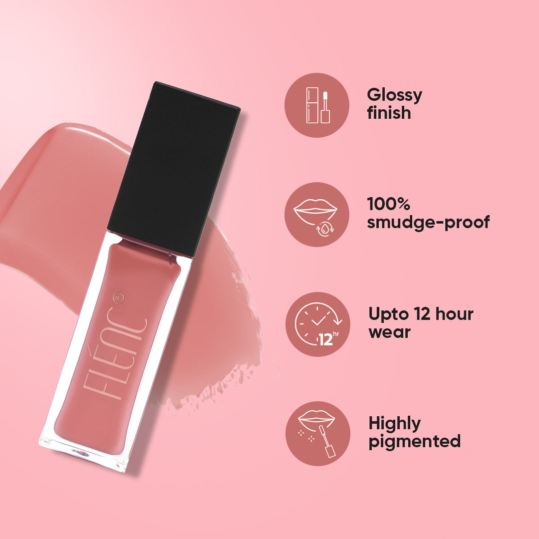 Blush Nude Glossy Lipstick