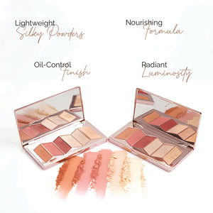 Glow & Shimmer Blush + Highlighter Palette