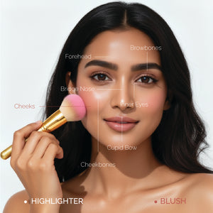 Glow & Shimmer Blush + Highlighter Palette