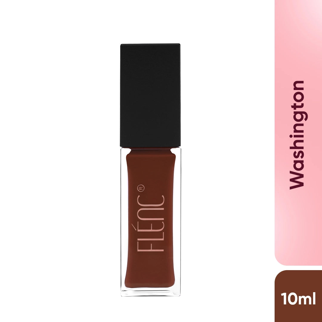 Washington - Chocolate Brown Glossy Lipstick 10ML