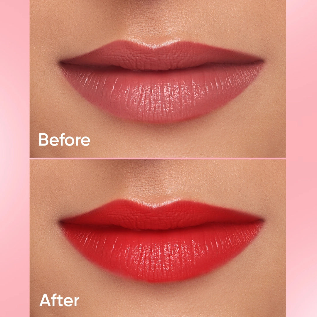 cherry red color lipstick