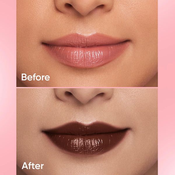 Chocolate Brown Glossy Lipstick