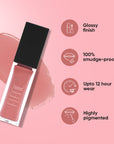 Miami - Blush Nude Glossy Lipstick 10ML