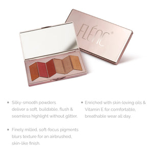 Glow & Shimmer Blush + Highlighter Palette